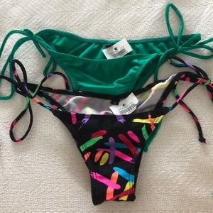 Cheeky bikini bottoms